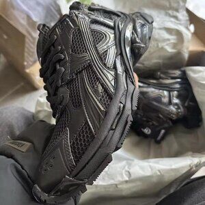 All Black Balenciaga Runners